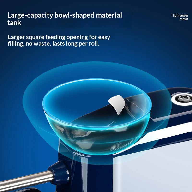 Electric cigarette rolling machine